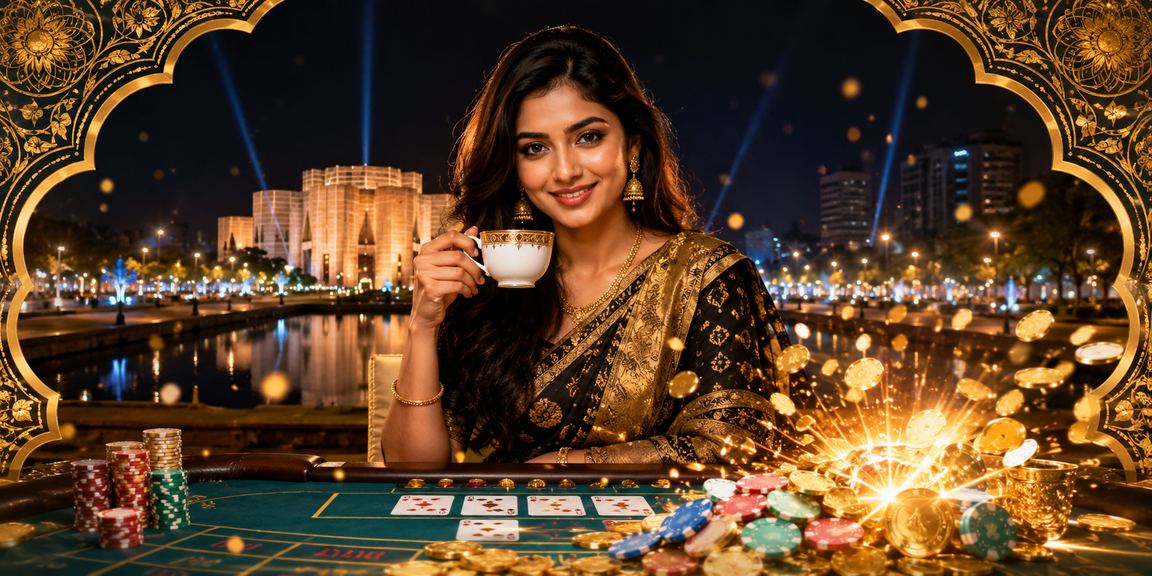 রংপুরে বাকারাত গেম মোবাইল অ্যাপে খেলছেন একজন ব্যবহারকারী